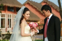 Cảnh phim "Cầu vồng tình yêu." (Ảnh" VTV)