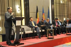 Tham tán Công sứ và Trưởng Cơ quan thương vụ Việt Nam tại Bỉ và EU Nguyễn Cảnh Cường. (Ảnh: Kim Chung/TTXVN)