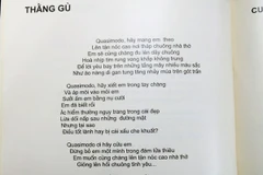 Cuộc song hành của thơ và ngôn ngữ đồ họa