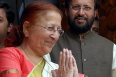 Bà Sumitra Mahajan được bầu làm Chủ tịch Hạ viện Ấn Độ