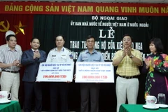 Hội người Việt Nam tại Liên bang Nga ủng hộ chiến sỹ biển đảo
