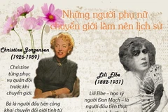 Những người phụ nữ chuyển giới làm nên lịch sử.