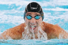 Azad Al Barazi, vận động viên bơi lội duy nhất của Syria tại ASIAD 2018. (Nguồn: AP)