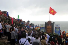 Quang cảnh buổi lễ. (Ảnh: Xuân Triệu/TTXVN)