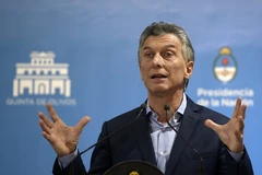 Tổng thống Argentina Mauricio Macri. (Nguồn: AFP/TTXVN)