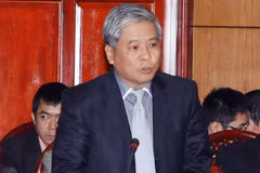 Bị cáo Đặng Thanh Bình tại phiên tòa. (Ảnh: Thành Chung/TTXVN)