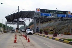 Trạm BOT Thái Nguyên-Chợ Mới. (Ảnh: Thu Hằng/TTXVN)