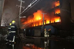 Hiện trường vụ hỏa hoạn. (Nguồn: dailytimes.com.pk)