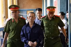 Bị cáo Nguyễn Thọ tại phiên tòa phúc thẩm. (Ảnh: Thành Chung/TTXVN)