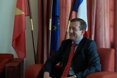 Đại sứ Bertrand Lortholary. (Ảnh: Hương Giang/Vietnam+)