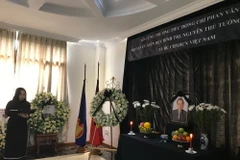 Lễ viếng nguyên Ủy viên Bộ Chính trị, nguyên Thủ tướng Phan Văn Khải tại Myanmar. (Nguồn: Đại sứ quán Việt Nam tại Myanmar)