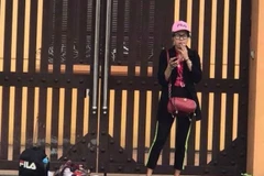 Hot girl Bella có hành vi ngược đãi con trai mình. (Nguồn: Mạng xã hội)