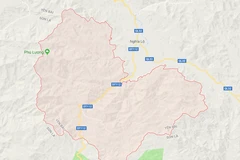 Vị trí huyện Trạm Tấu. 