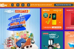 Ảnh chụp màn hình website onlinefriday.vn.