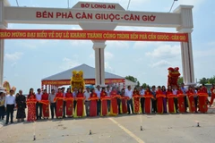 Long An: Khánh thành công trình bến phà Cần Giuộc-Cần Giờ