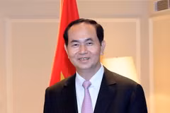 Chủ tịch nước Trần Đại Quang. (Ảnh: Nhan Sáng/TTXVN)