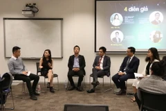 Chương trình tọa đàm 'The Inspiration - Niềm cảm hứng' do Tổng hội sinh viên Việt Nam tại bang New South Wales (UAVS) tổ chức tại Sydney . (Ảnh: Diệu Linh/Vietnam+)