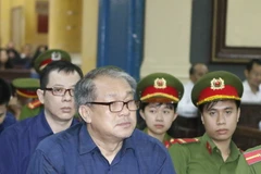 Bị cáo Phạm Công Danh tại phiên tòa ngày 17/1. (Ảnh: Hoàng Hải/TTXVN)