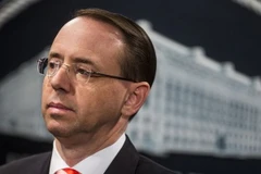 Thứ trưởng Tư pháp Rod Rosenstein. (Nguồn: Bloomberg)