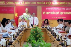 Quang cảnh kỳ họp. (Ảnh: Công Tường/TTXVN)