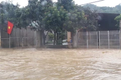 Mưa lũ gây ngập lụt. (Ảnh minh họa. Nguồn: TTXVN)