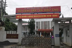 Trụ sở Sở Giáo dục và Đào tạo tỉnh Sơn La. (Ảnh: Hữu Quyết/TTXVN)