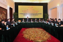 Toàn cảnh cuộc họp. (Ảnh: Nguyễn Khang/TTXVN)