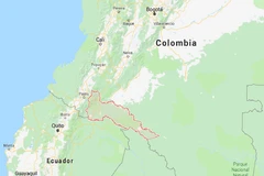Vị trí tỉnh Putumayo của Colombia. (Nguồn: Google Maps)