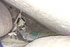 Khu vực hang động, nơi cô gái bị giam giữ suốt 15 năm. (Nguồn: theguardian.com)