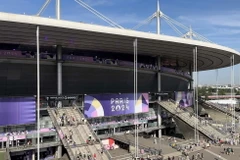 Sân vận động Stade de France. (Ảnh: Ngọc Hiệp/TTXVN)