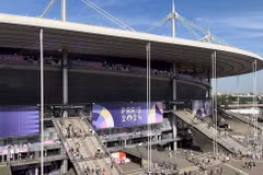 Sân vận động Stade de France. (Ảnh: Ngọc Hiệp/TTXVN)