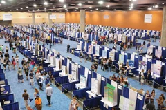 Các gian tại Hội thi. (Nguồn: societyforscience.org)