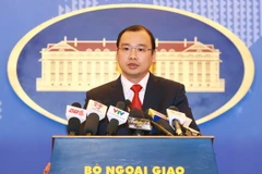 Người Phát ngôn Bộ Ngoại giao Việt Nam Lê Hải Bình. (Ảnh: Doãn Tấn/TTXVN)