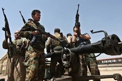 Lực lượng người Kurd ở miền Bắc Iraq. (Nguồn: AP)