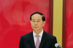 Chủ tịch nước Trần Đại Quang. (Ảnh: Nhan Sáng/TTXVN)
