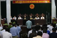 Toàn cảnh phiên xét xử. (Ảnh: Doãn Tấn/TTXVN)