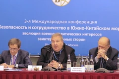 Ban tổ chức hội thảo. (Ảnh: Quang Vinh/Vietnam+)