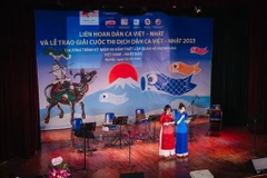 Quang cảnh lễ trao giải. (Nguồn: Vietnam+)