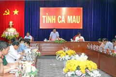 Sáng 10/8/2023, Ban Thường vụ Tỉnh ủy Cà Mau tổ chức các cuộc hội nghị để thực hiện quy trình giới thiệu nhân sự quy hoạch Ban Chấp hành Trung ương Đảng khoá XIV, nhiệm kỳ 2026-2031. (Ảnh minh họa: Huỳnh Anh/TTXVN)