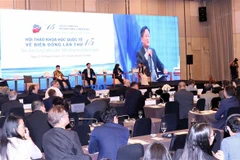 Quang cảnh phiên làm việc ngày thứ 2 của Hội thảo. (Ảnh: Xuân Khu/TTXVN)