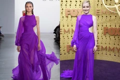 Sao Mỹ diện thiết kế của Công Trí tỏa sáng trên thảm đỏ Emmy 2019