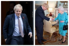 Thủ tướng Boris Johnson và Nữ hoàng Elizabeth. (Nguồn: standard.co.uk)