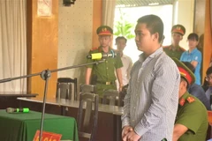 Bị cáo Nguyễn Minh Thắng tại phiên tòa. (Ảnh: Huỳnh Phúc Hậu/TTXVN)