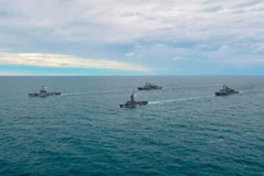 Một cuộc tập trận trên vịnh Thái Lan. (Nguồn: navaltoday)