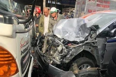 Trung tá quân đội say rượu, lái xe gây tai nạn chết người