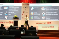 Quang cảnh Lễ khai mạc Ngày công nghệ thông tin Nhật Bản 2019. (Ảnh: Quốc Dũng/TTXVN)