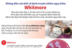 [Infographics] Điều cần biết về bệnh truyền nhiễm nguy hiểm Whitmore