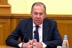 Ngoại trưởng Sergei Lavrov. (Ảnh: Quang Vinh/TTXVN)