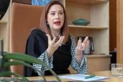 Chủ tịch Đại hội đồng Liên hợp quốc María Fernanda Espinosa. (Nguồn: EFE)