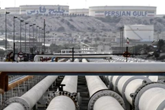 Cơ sở khai thác dầu của Iran trên đảo Khark. (Nguồn: AFP/TTXVN)